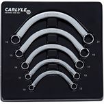 Carlyle Tools - 5 Piece Twelve Point Half Moon Spanner Set - HMWS5M